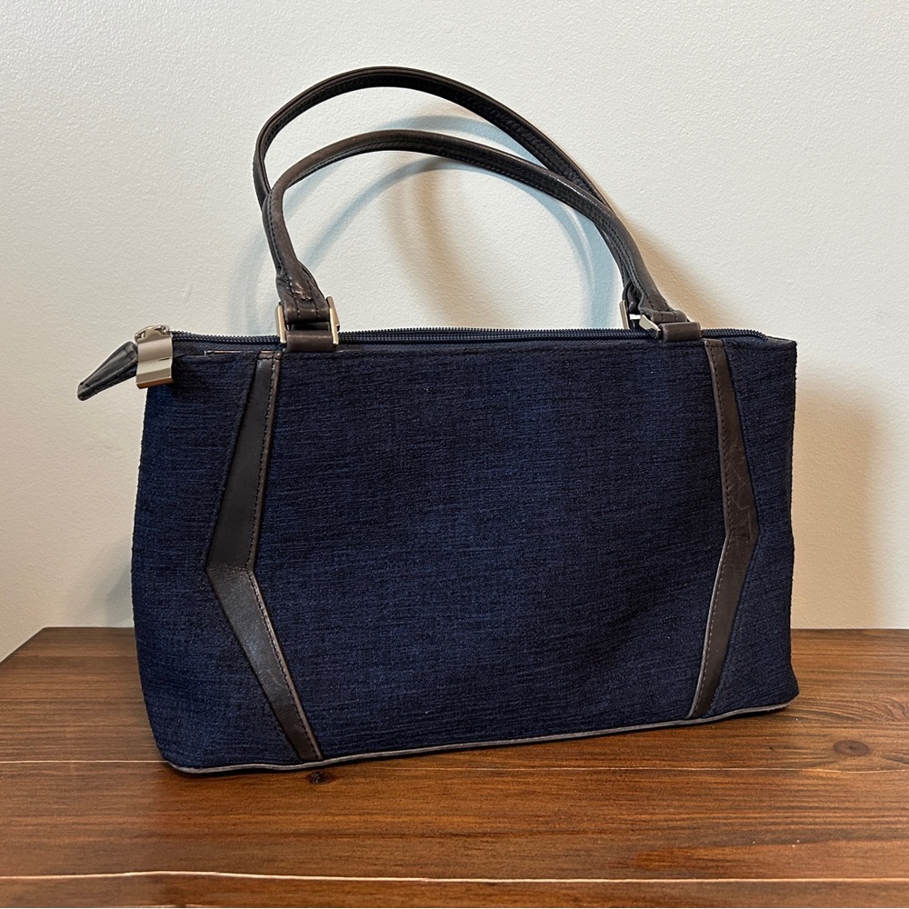 Rangoni of Florence Navy and Black Handbag